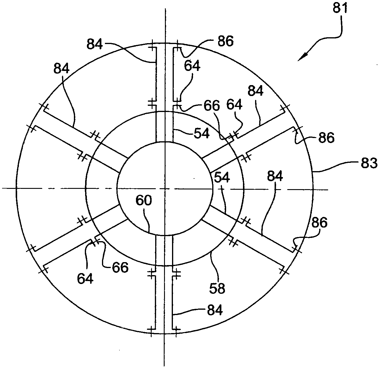 Turbomachine structural casing