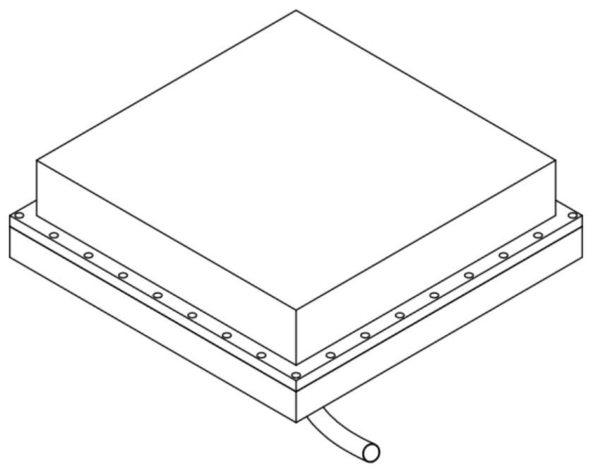 A superconducting filter system with integrated antenna