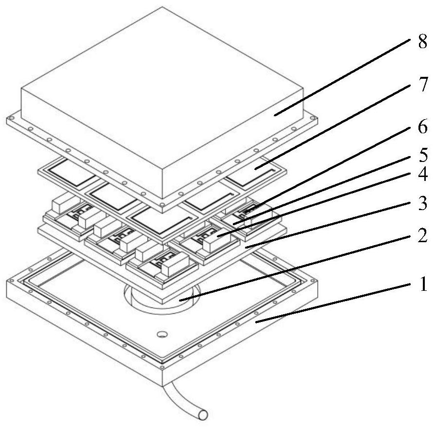 A superconducting filter system with integrated antenna