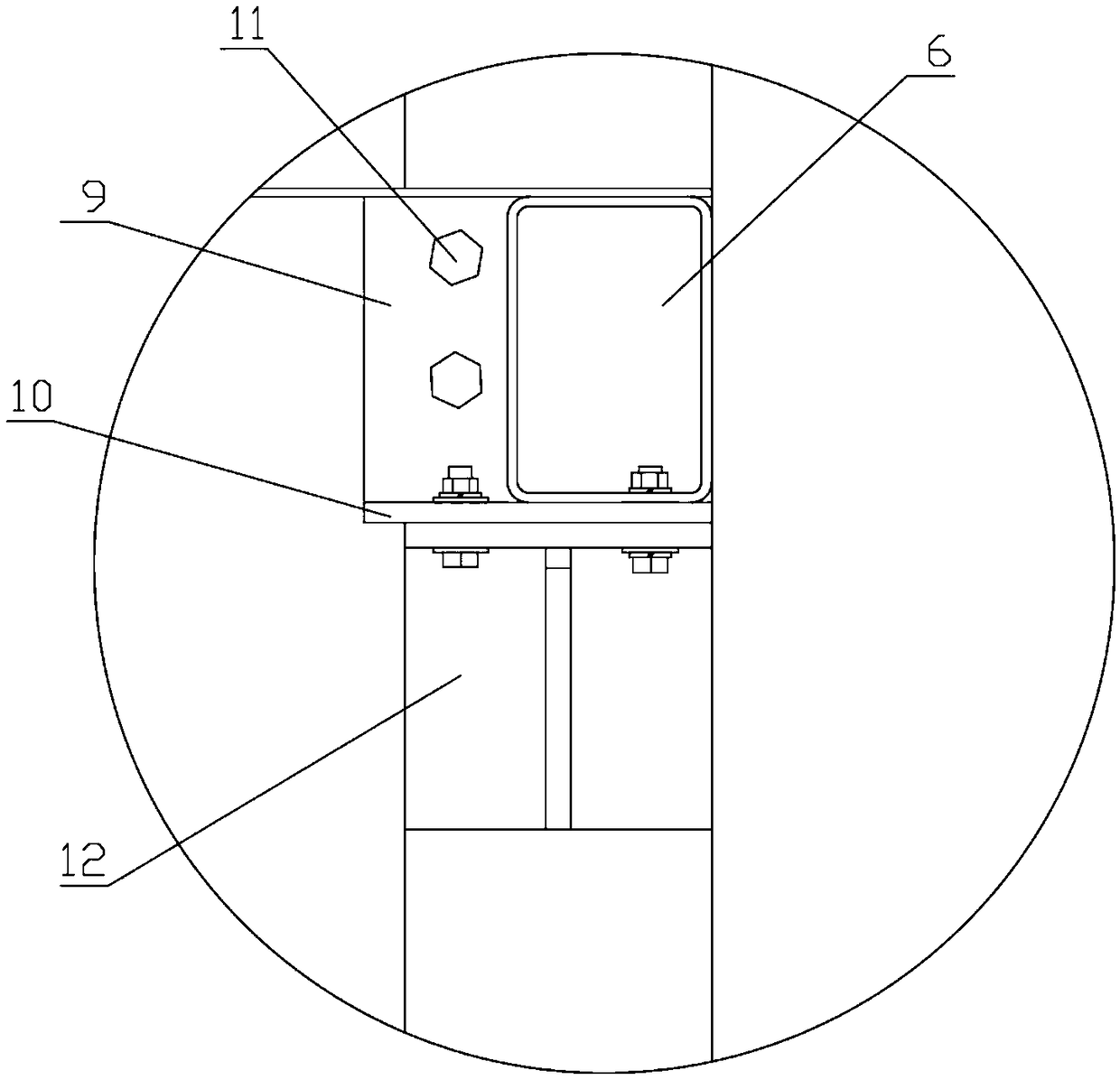 Elevator shaftway adjusting device