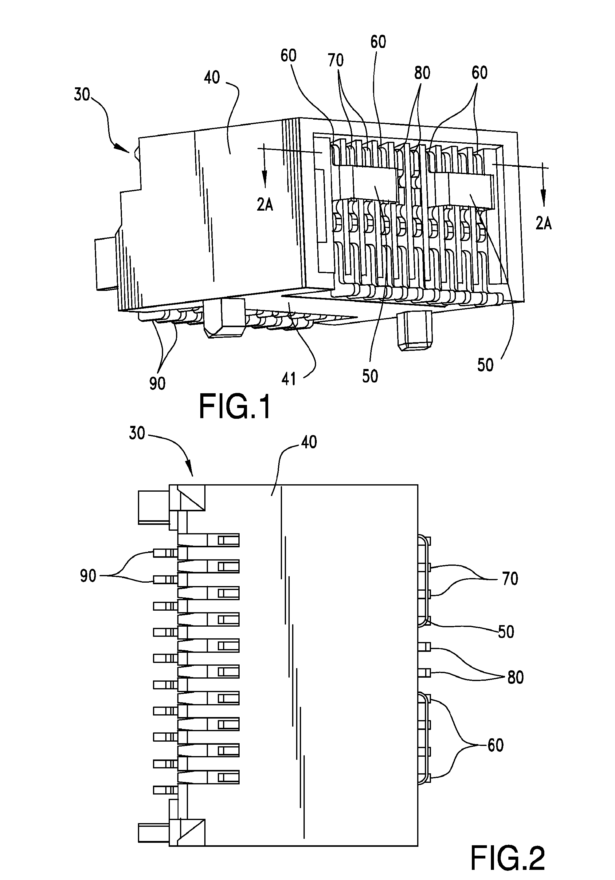 Resonance modifying connector