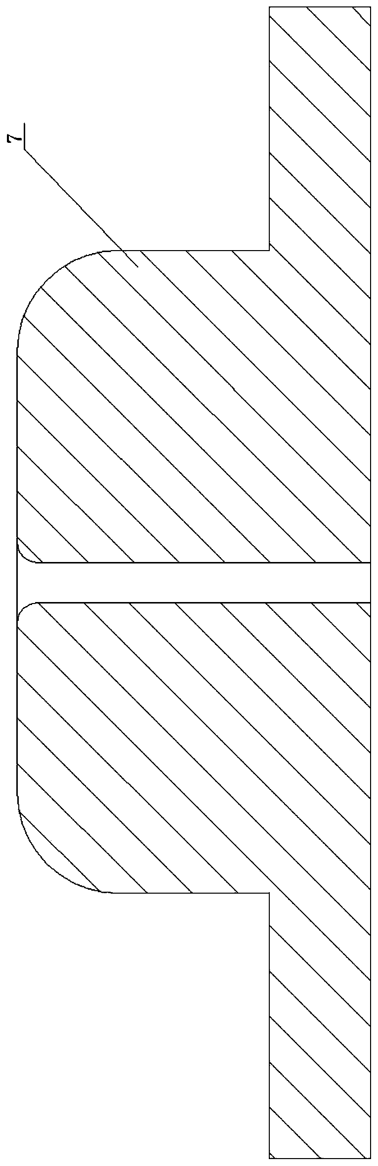 Preparation method and production device for ultrahigh forcefully coated fishline