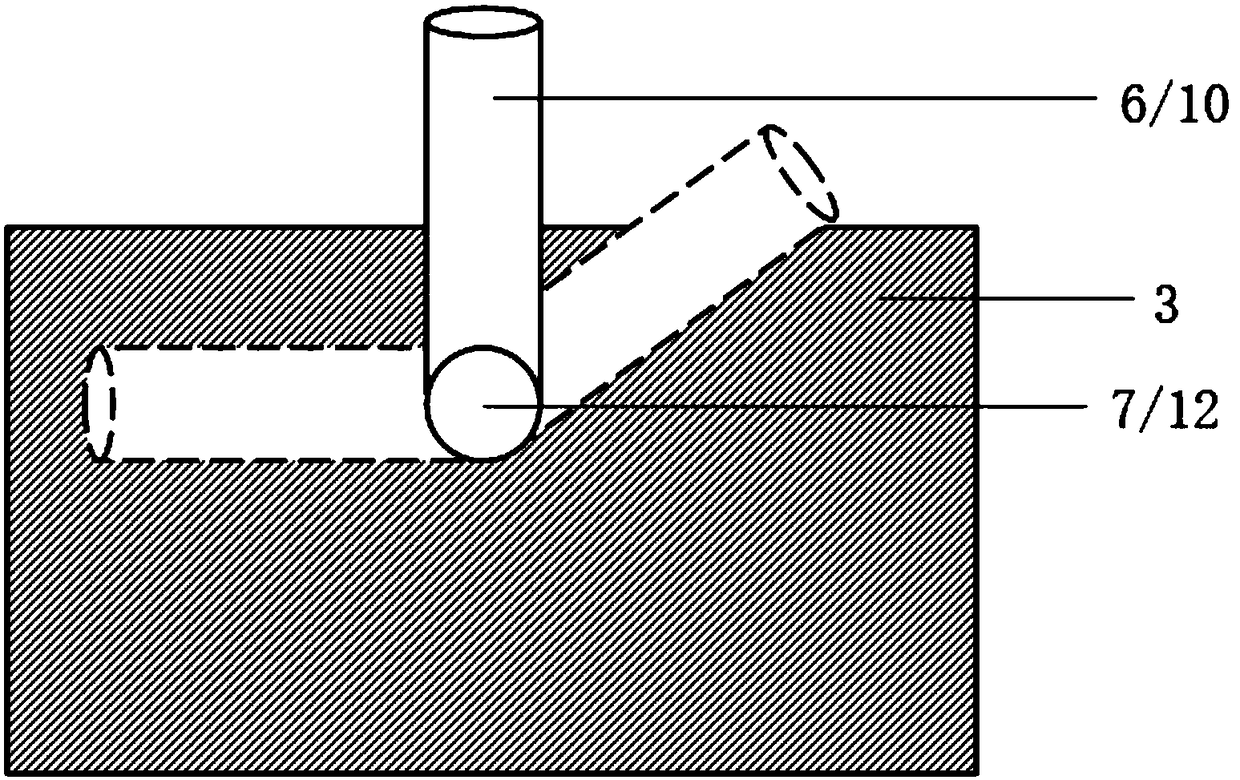 Rapid irrigation and drainage device for paddy field test plot