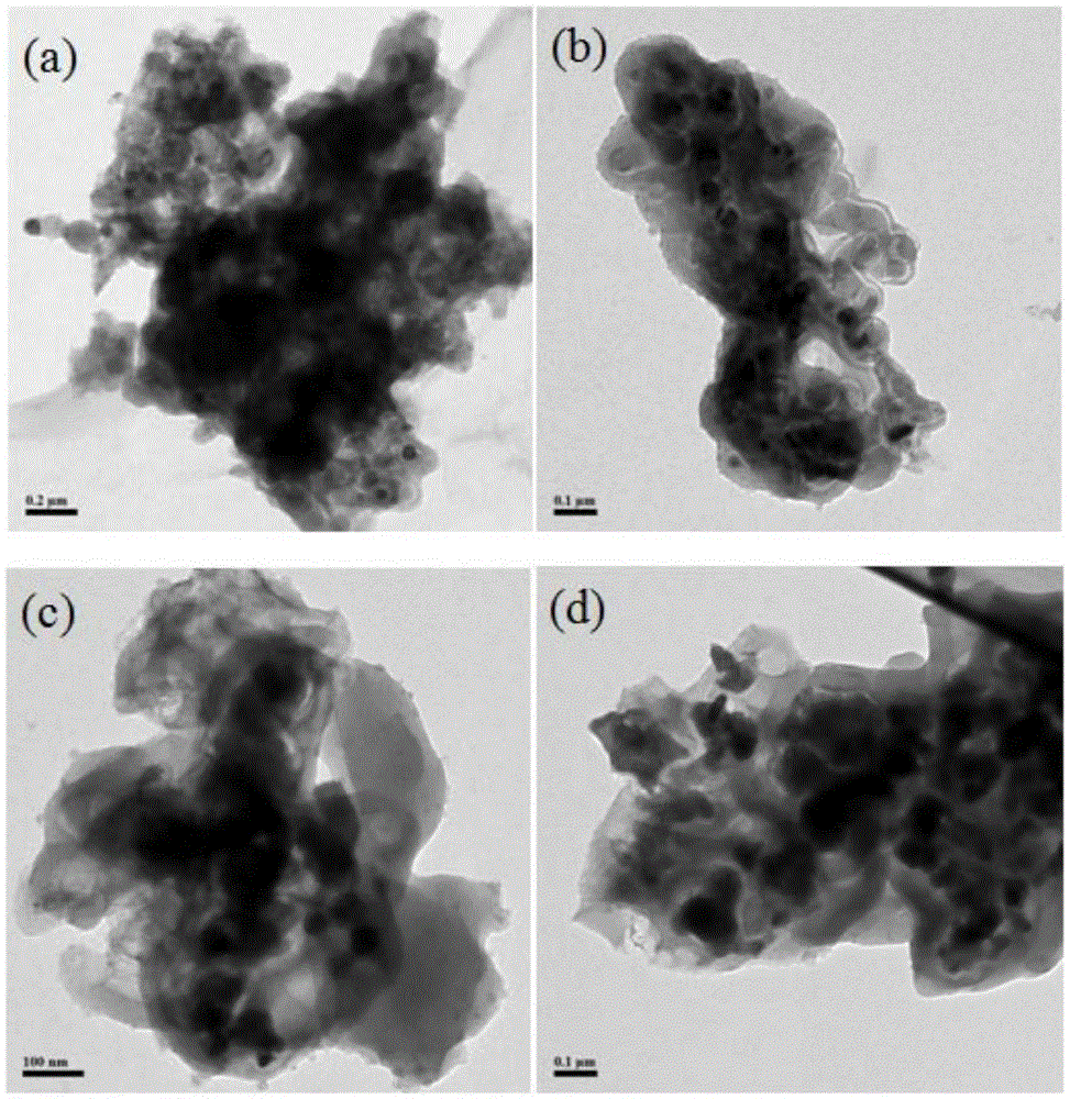 High-performance porous-hollow composite anode material and preparation method and application thereof