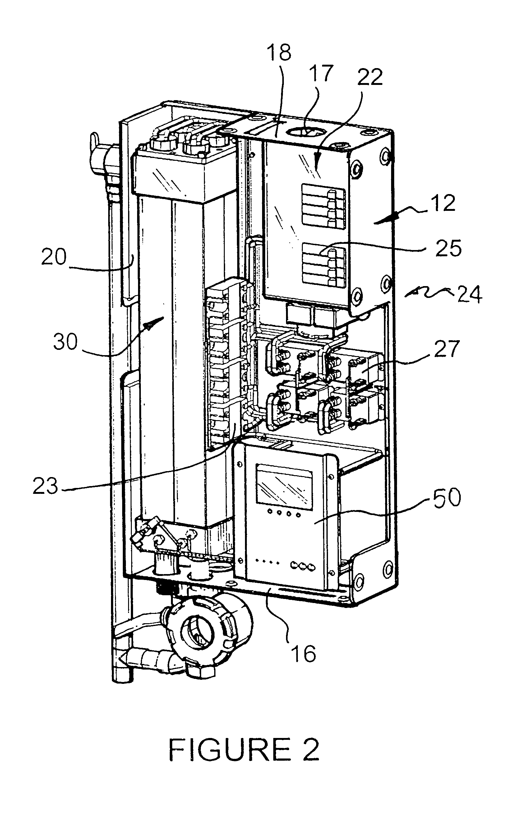 Modular tankless water heater control circuitry and method of operation