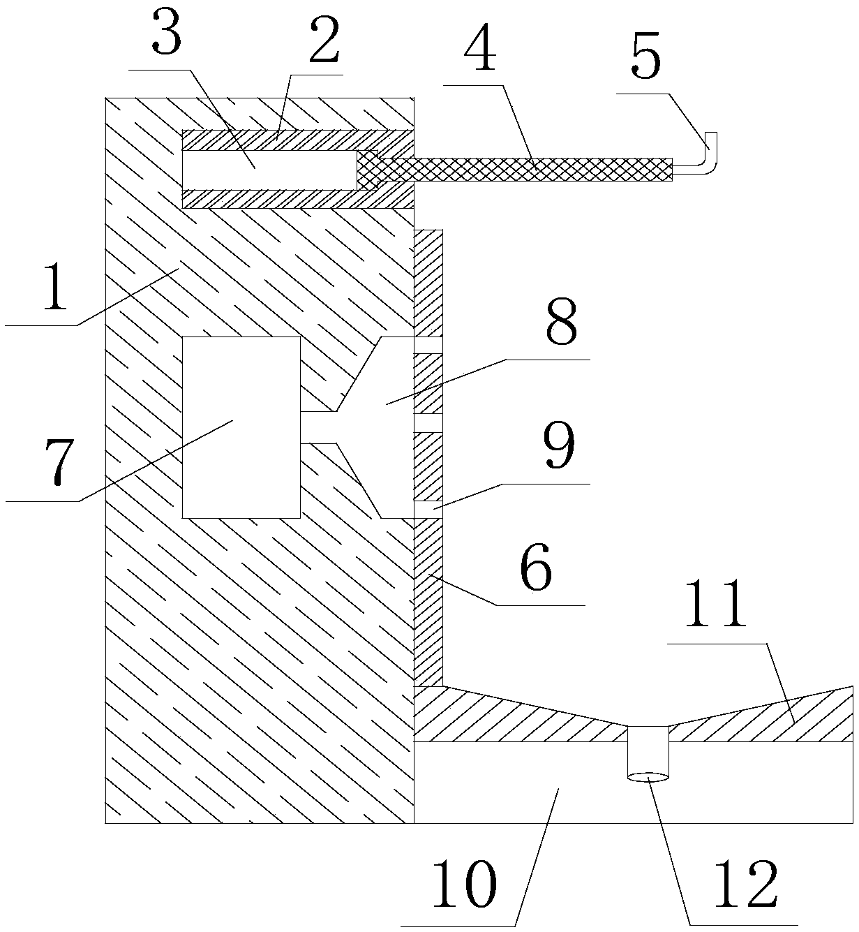 Hotel special-purpose clothes drying device facilitating separation of clothes