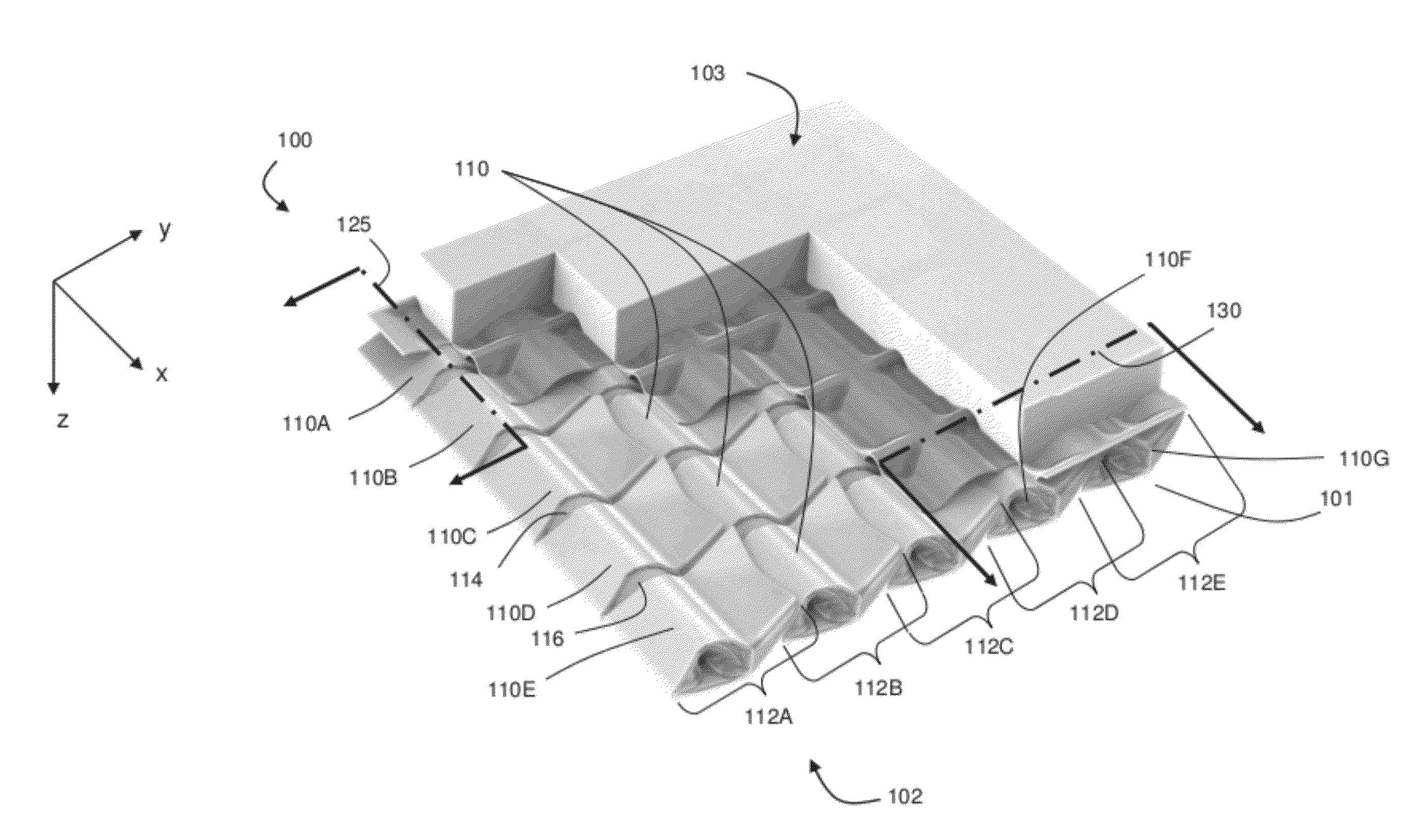 Articulating protective system for resisting mechanical loads