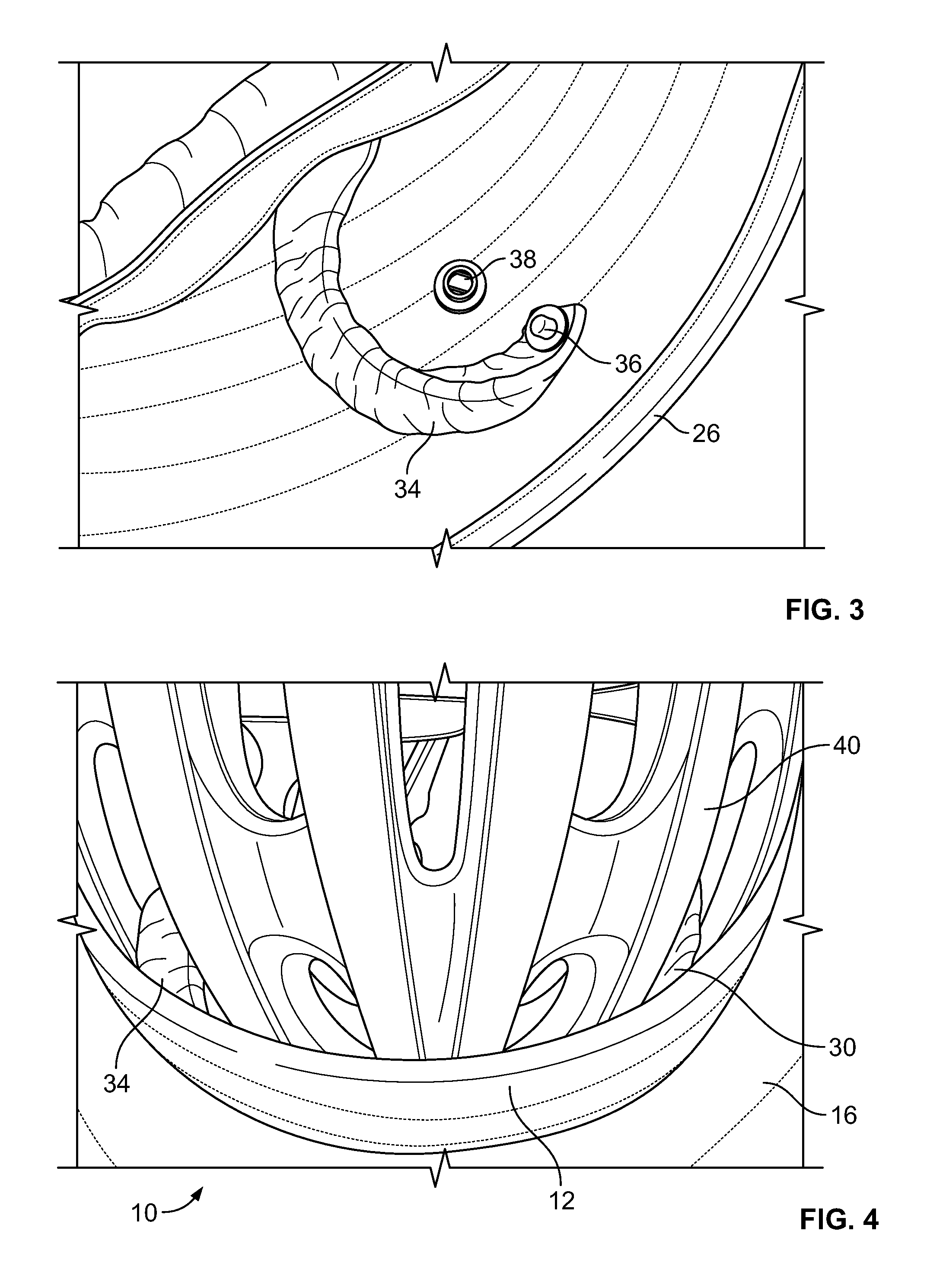 Brim for attaching to headgear