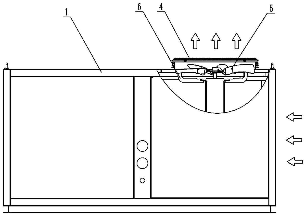 Roof integrated explosion-proof air conditioner