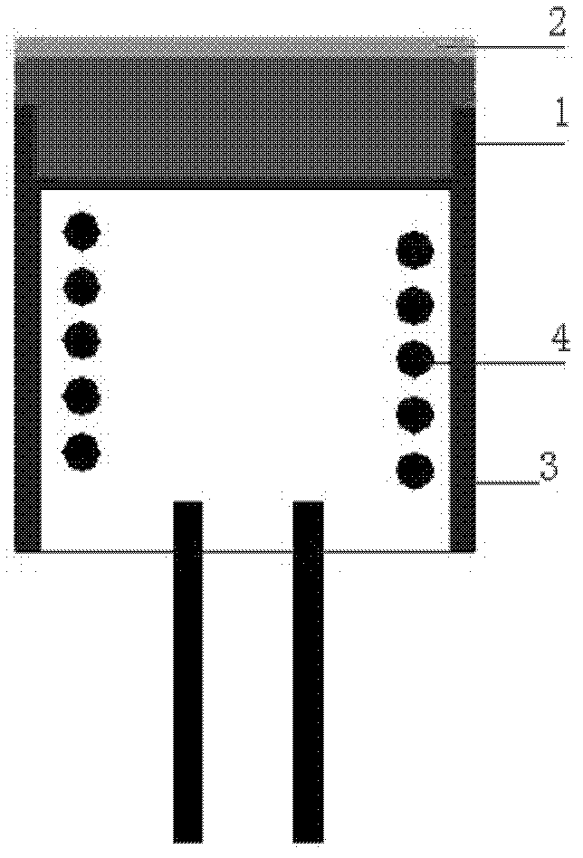 Thin film scandium-tungsten cathode and preparation method thereof