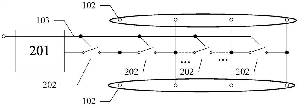 A pixel matrix circuit applied to image sensor