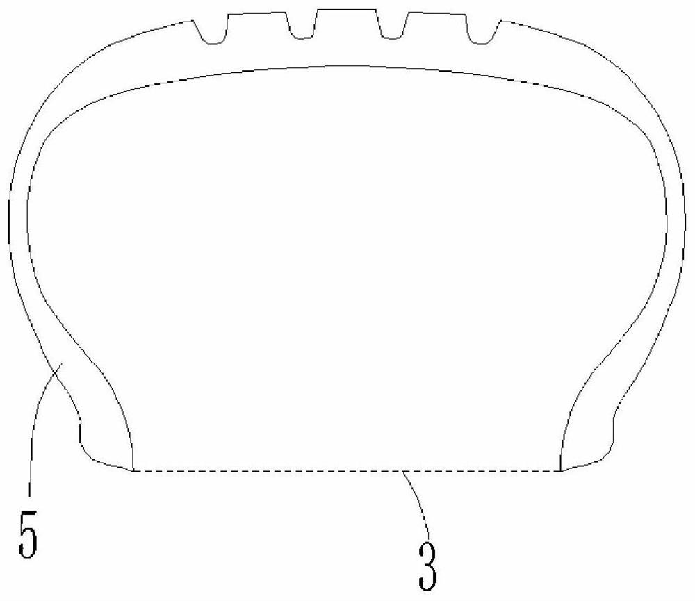 Accurate tire section constraint method