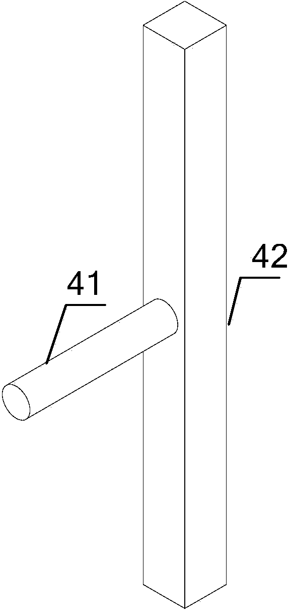 Anti-theft system and anti-theft method matched with automatic rebounding door in use