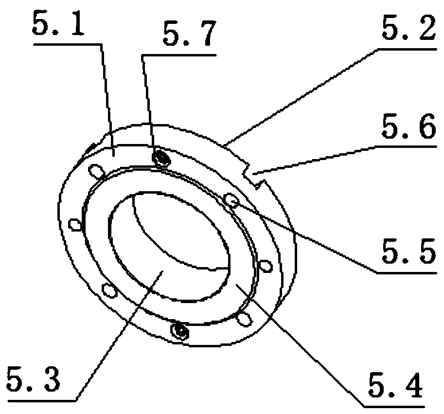 Sealing structure for horizontal plating tank