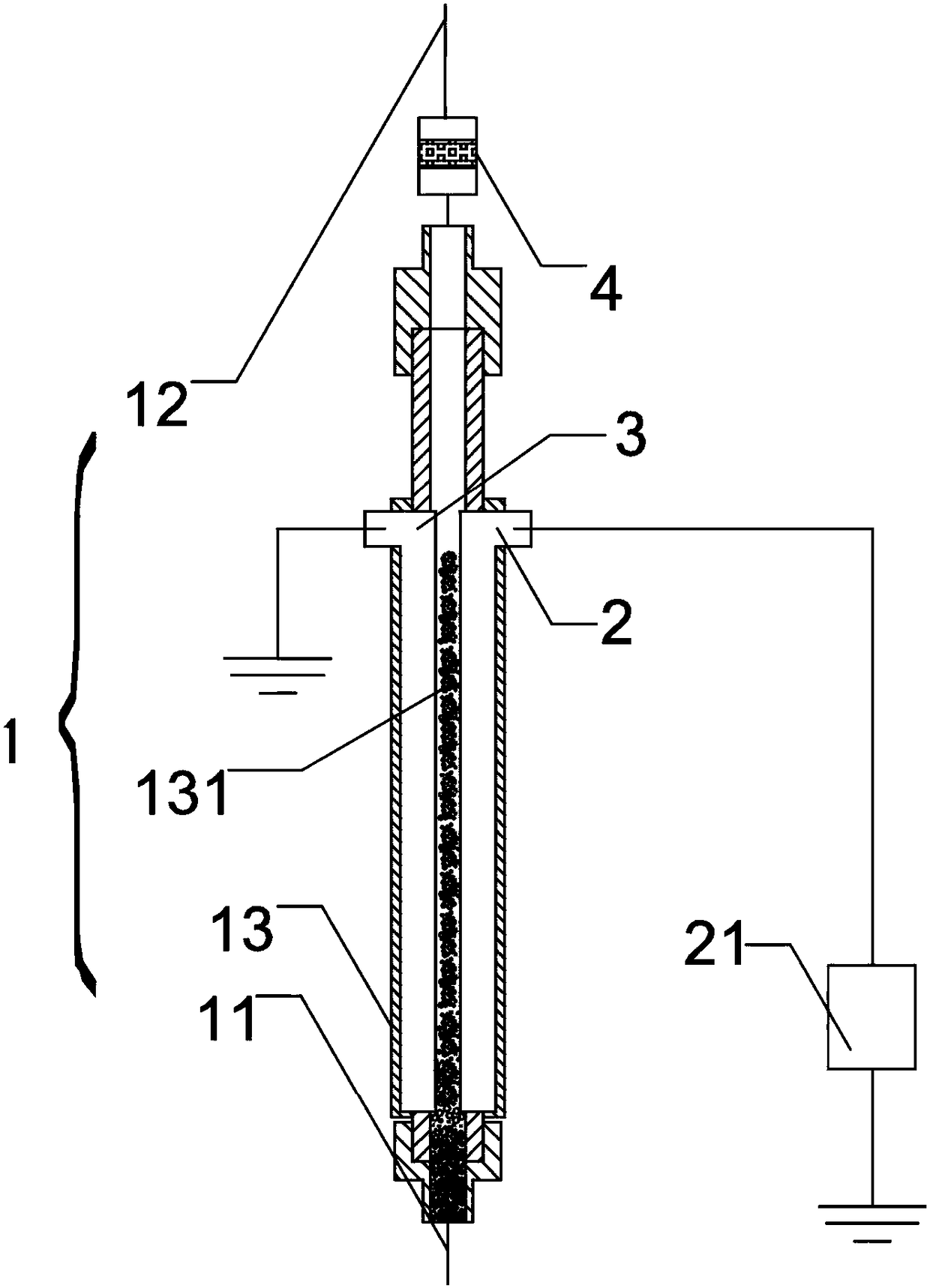 Purifying device and purifying method