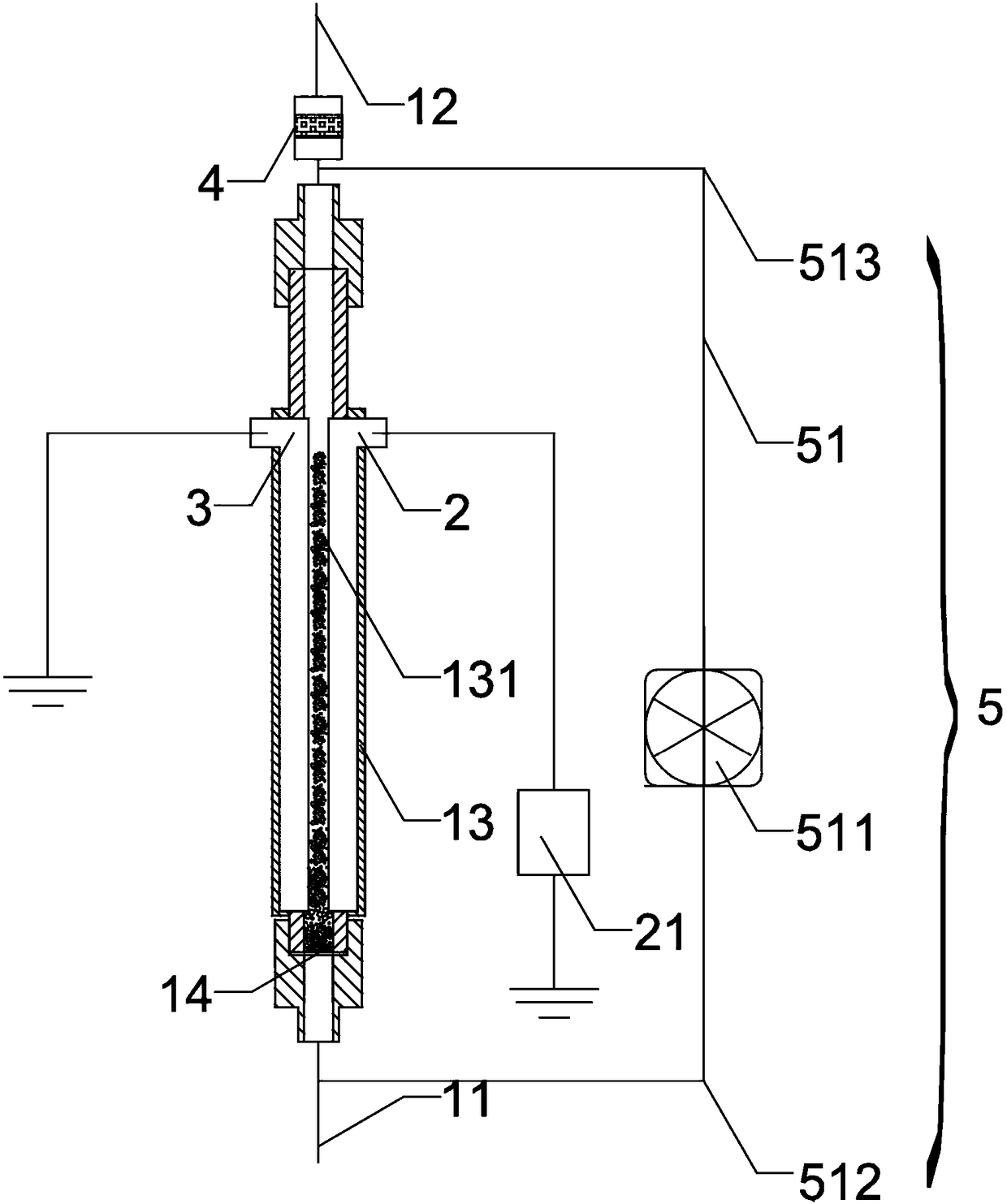 Purifying device and purifying method