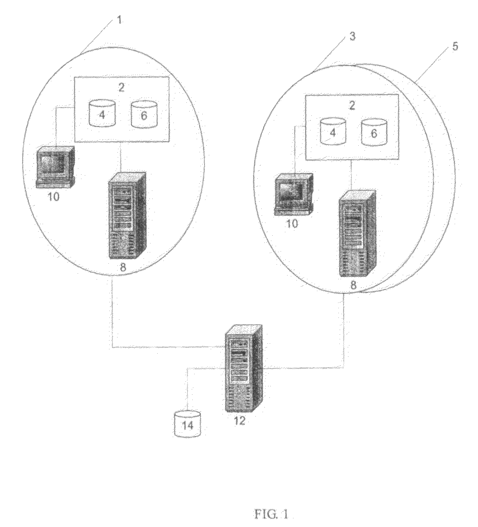 Method and system for sharing data between radiology information systems