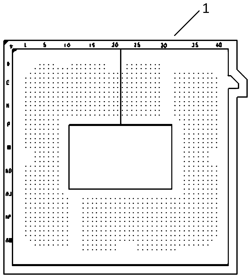 A design drawing editing method of a CPU in a PCB and a related device