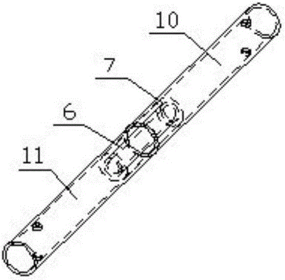 Space truss and spaceflight loading structure for space operation