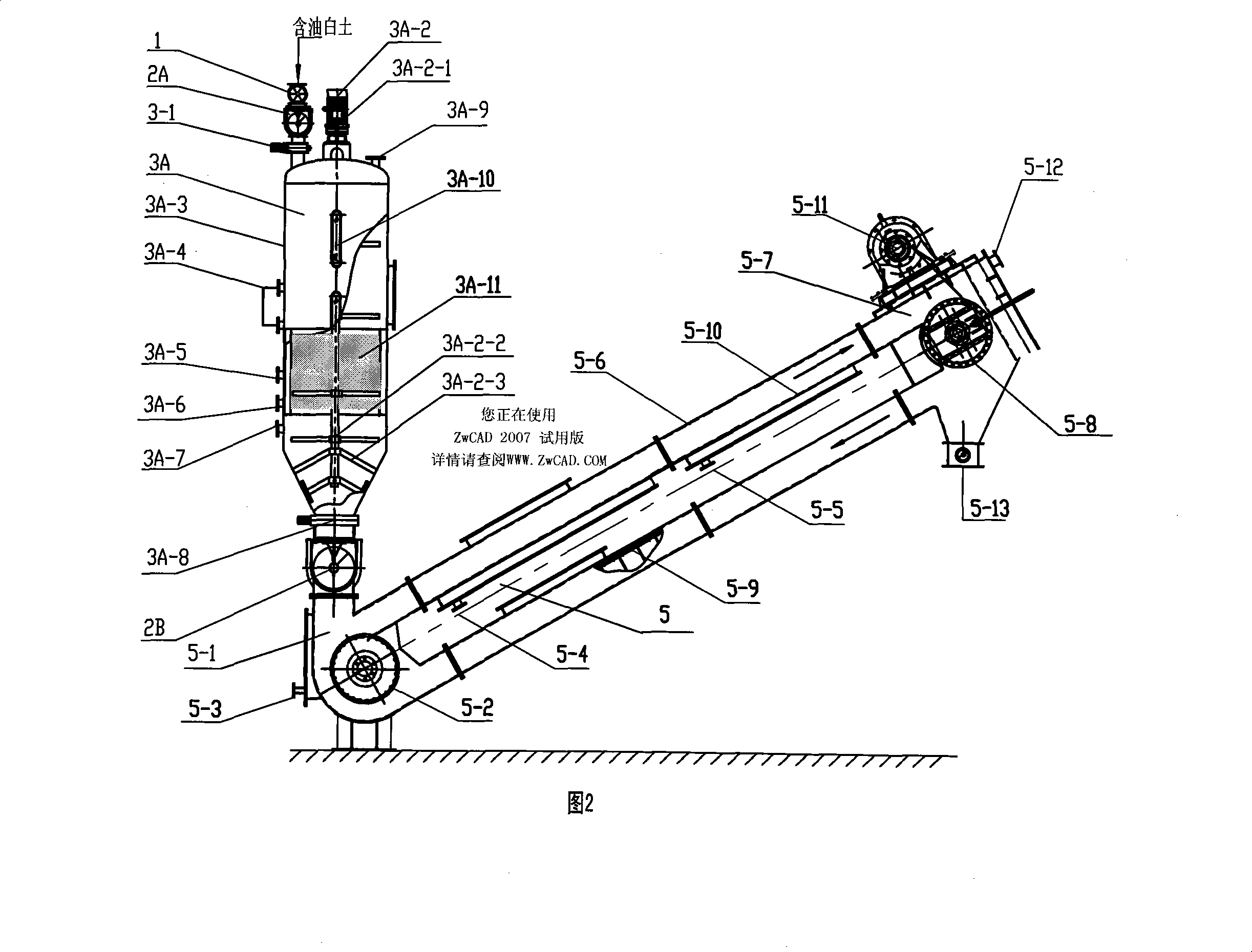 Technique for distilling oil from waste carclazyte by extraction method and device thereof