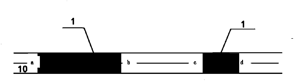 Method for setting highway amphibian passage system