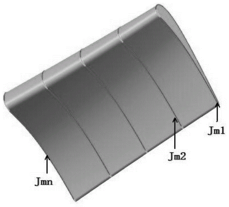 Accurate wall thickness control modeling method for inside profile of blade body of turbine air cooling blade