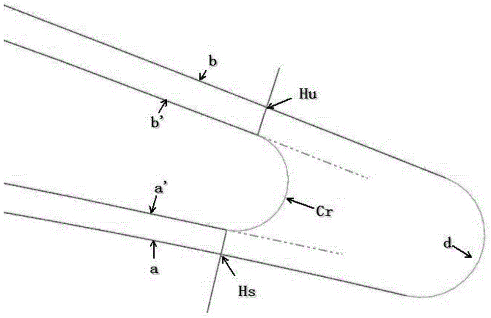 Accurate wall thickness control modeling method for inside profile of blade body of turbine air cooling blade