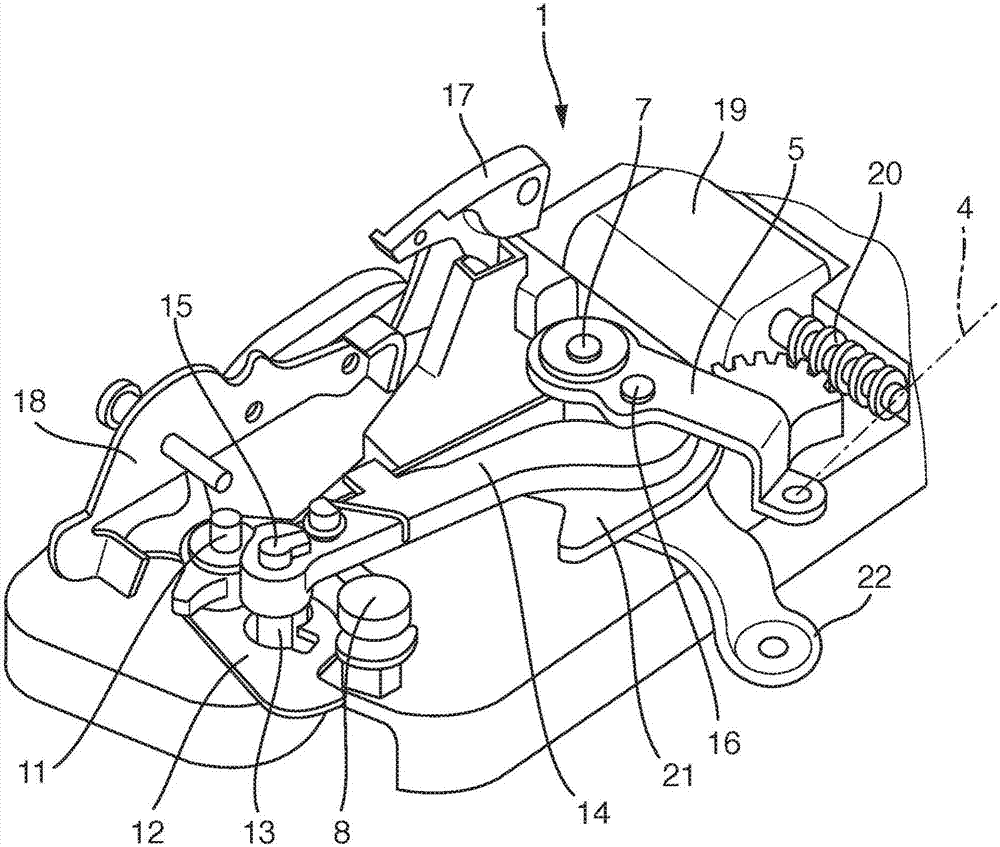 Motor vehicle door lock