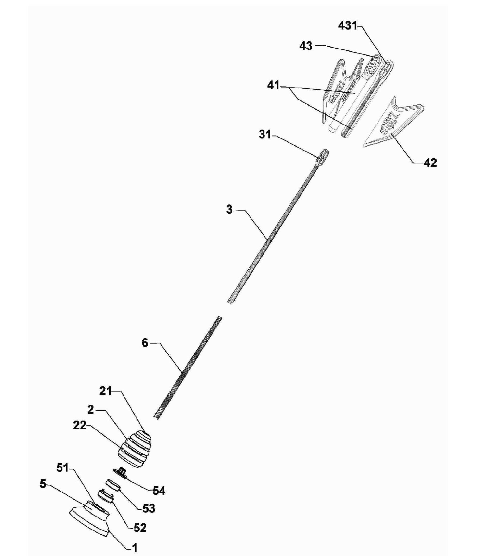 Chuck head of hand-throwing toy and chuck dart using same