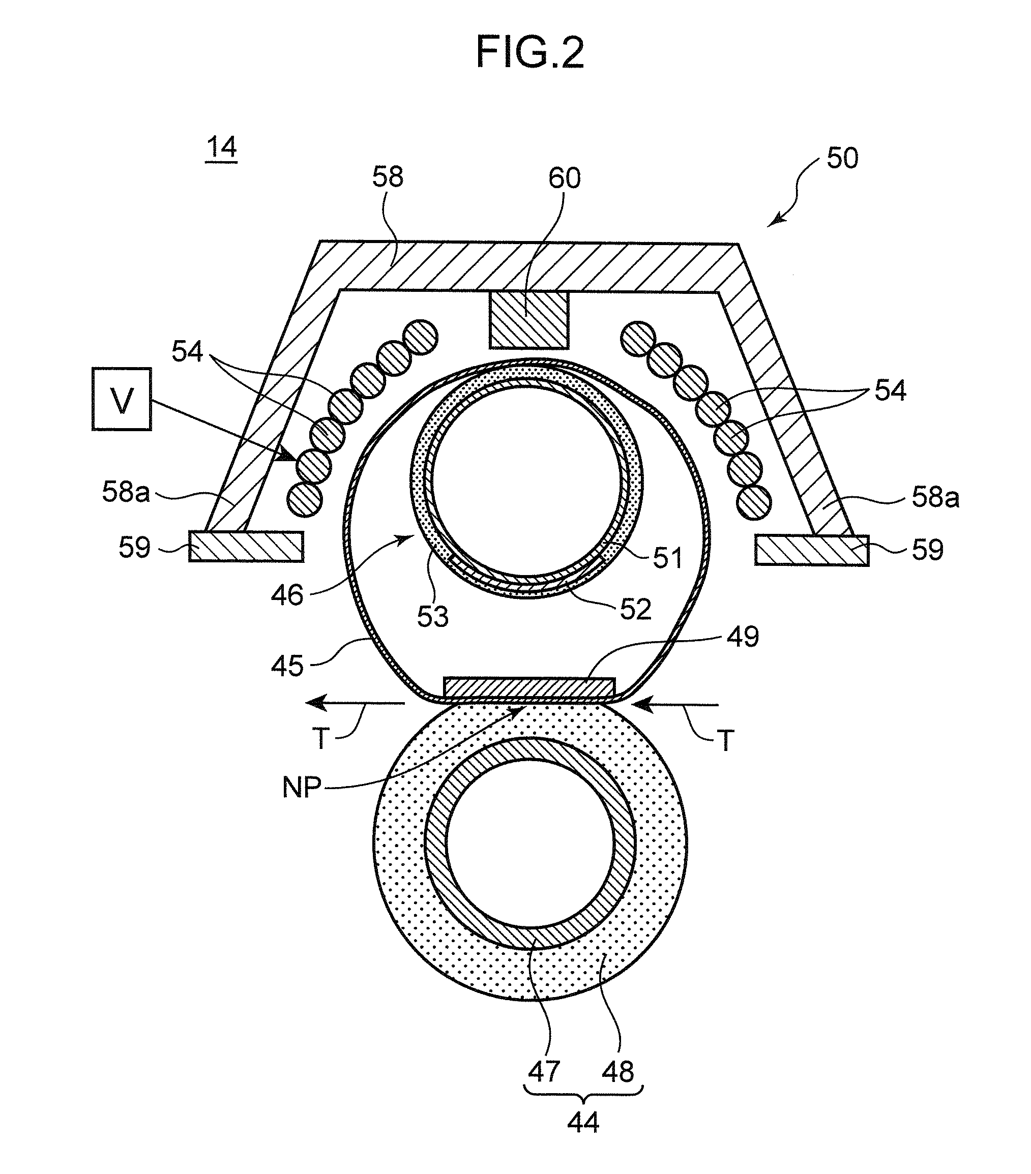 Electromagnetic induction heating fixing apparatus and image forming apparatus having the same