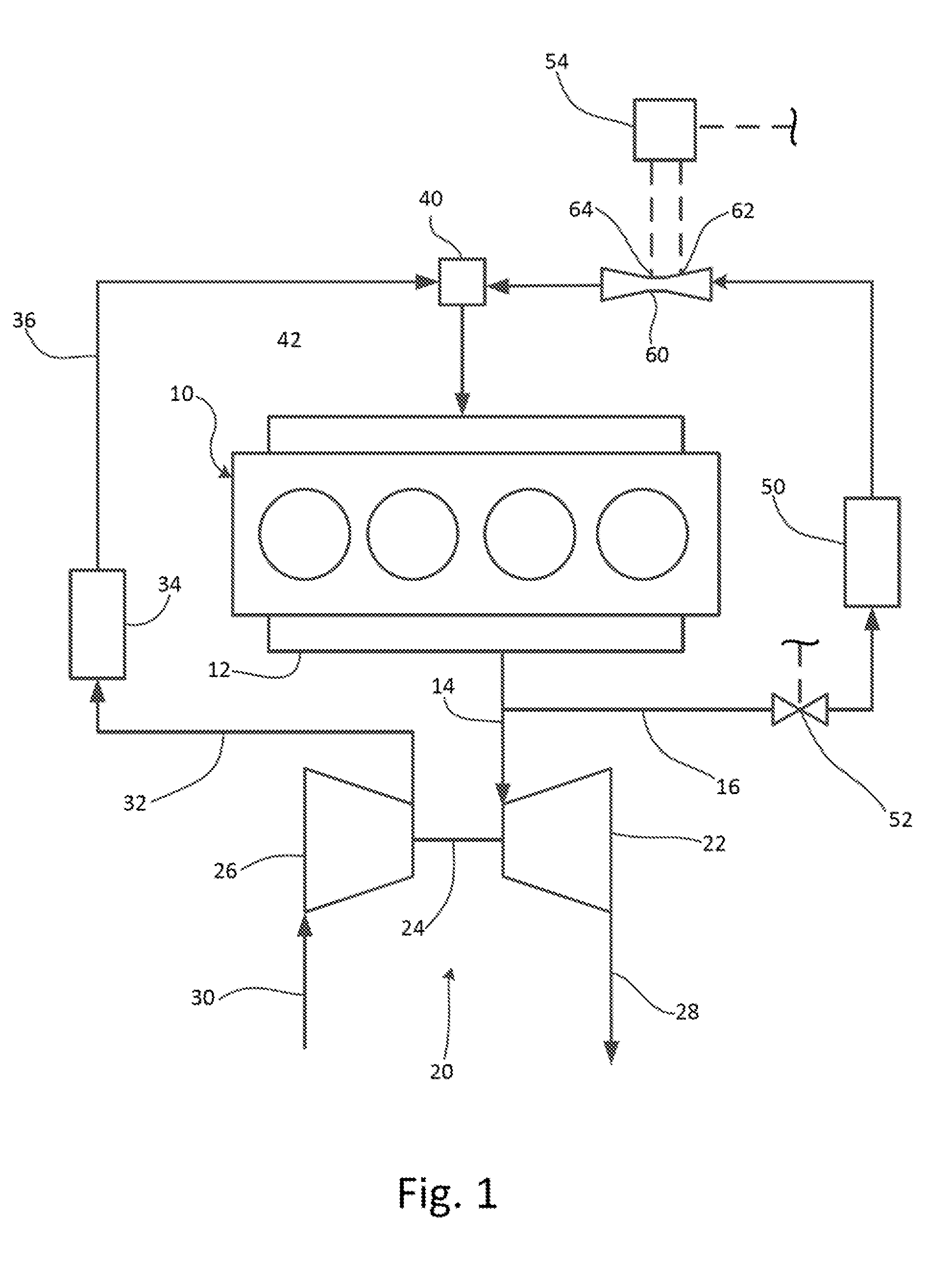 Vacuum insulated venturi meter for an exhaust gas recirculation apparatus