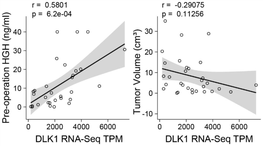 Application of DLK1/MEG3 locus in detection and treatment of growth hormone adenoma