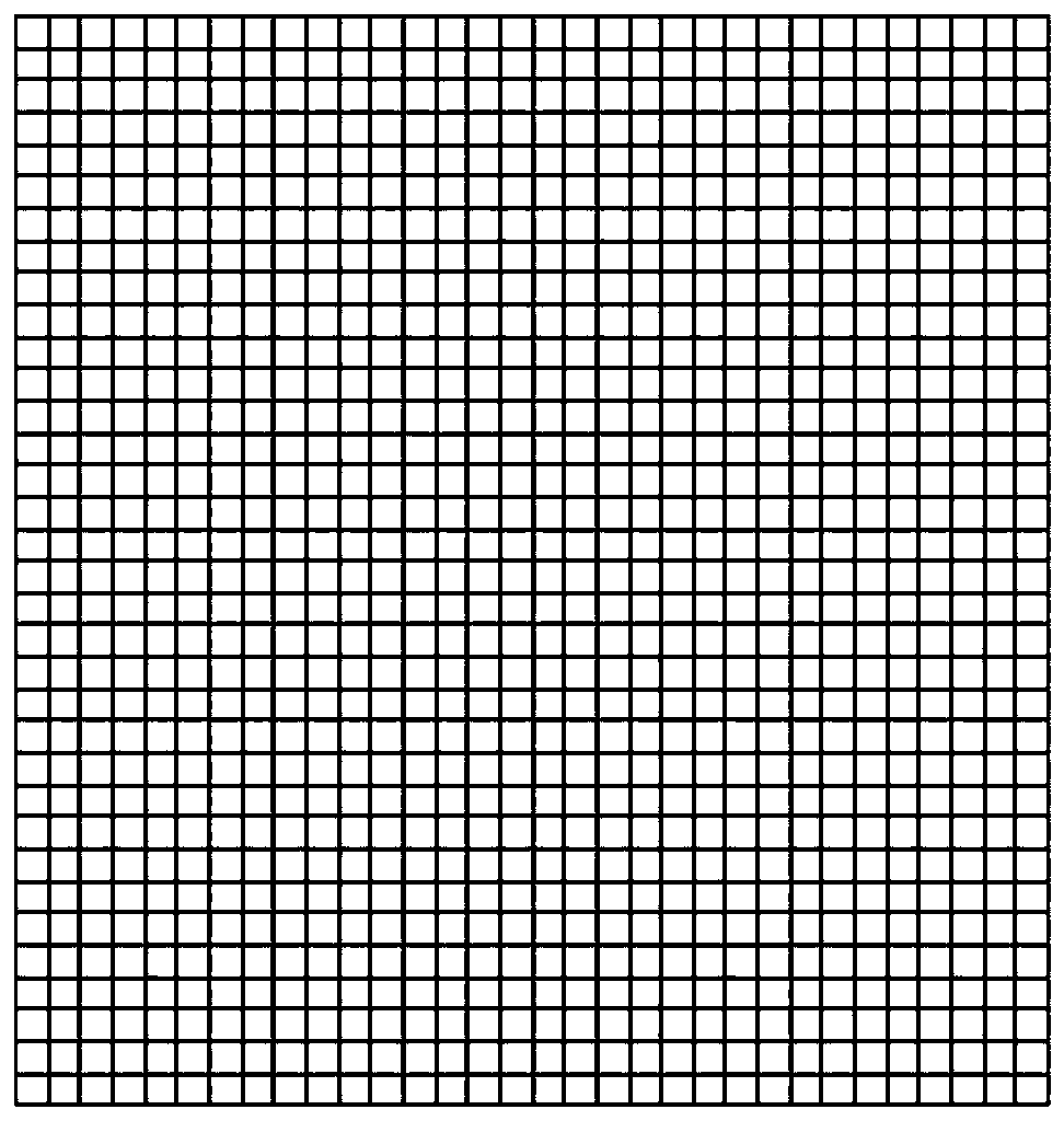 Carbon dioxide emission space gridding method, system, medium and device