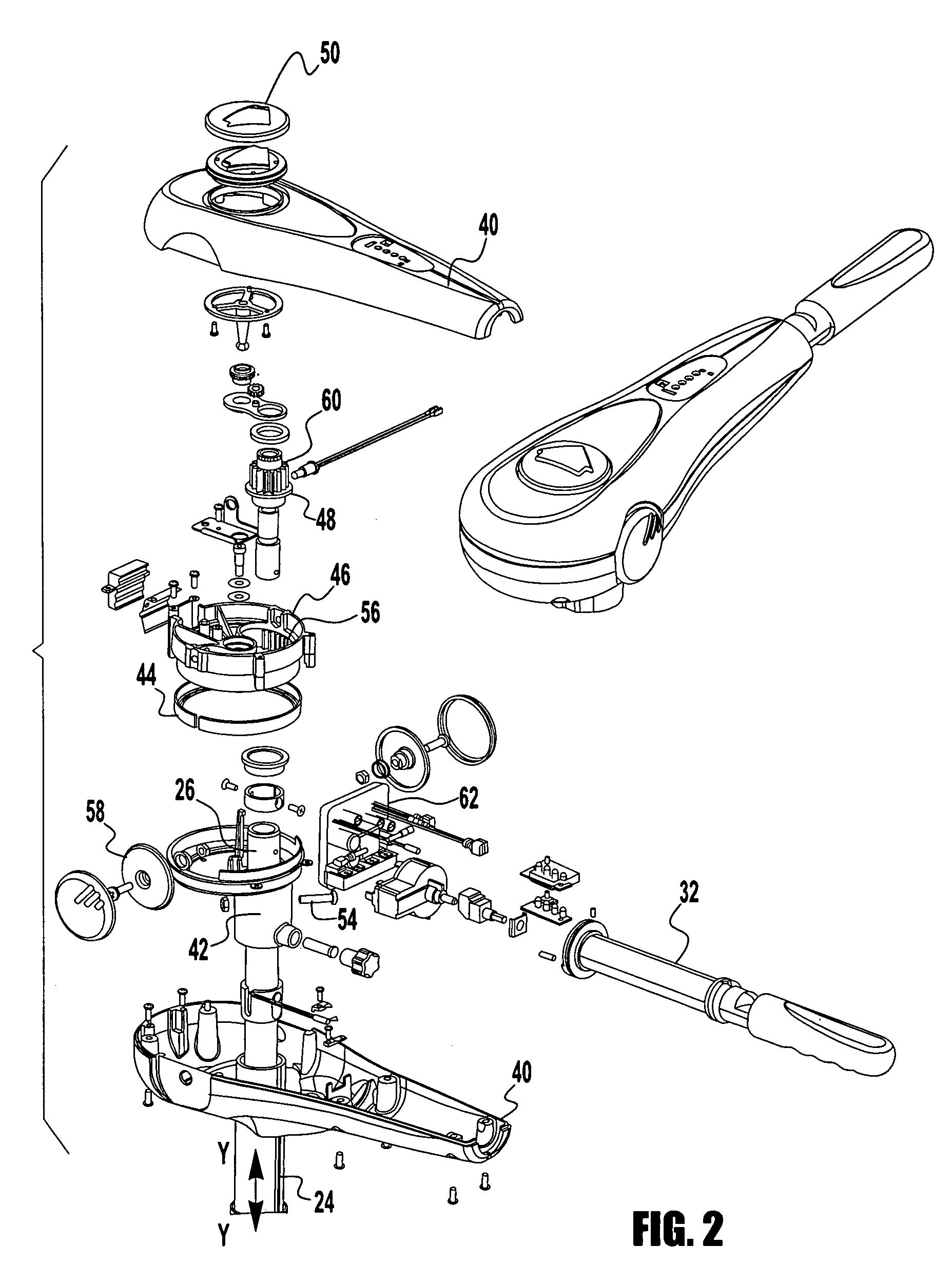 Trolling motor assembly