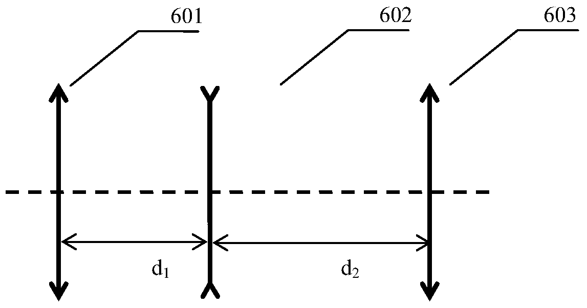 A surface topography measuring device with continuously variable magnification