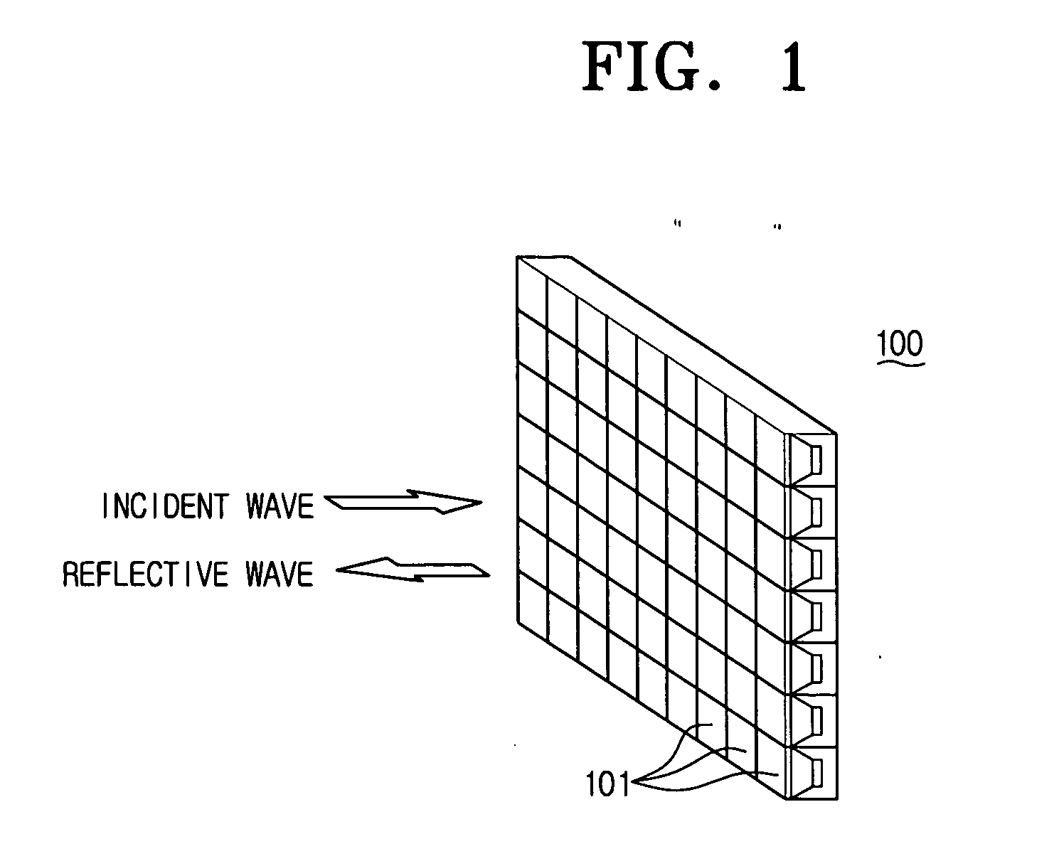 Sound reproducing screen for an ultrasonic converting and reproducing method