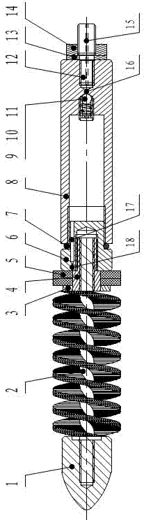 Copper removal brush for gun barrel