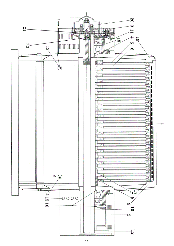 Disc type magnetism increasing DC generator