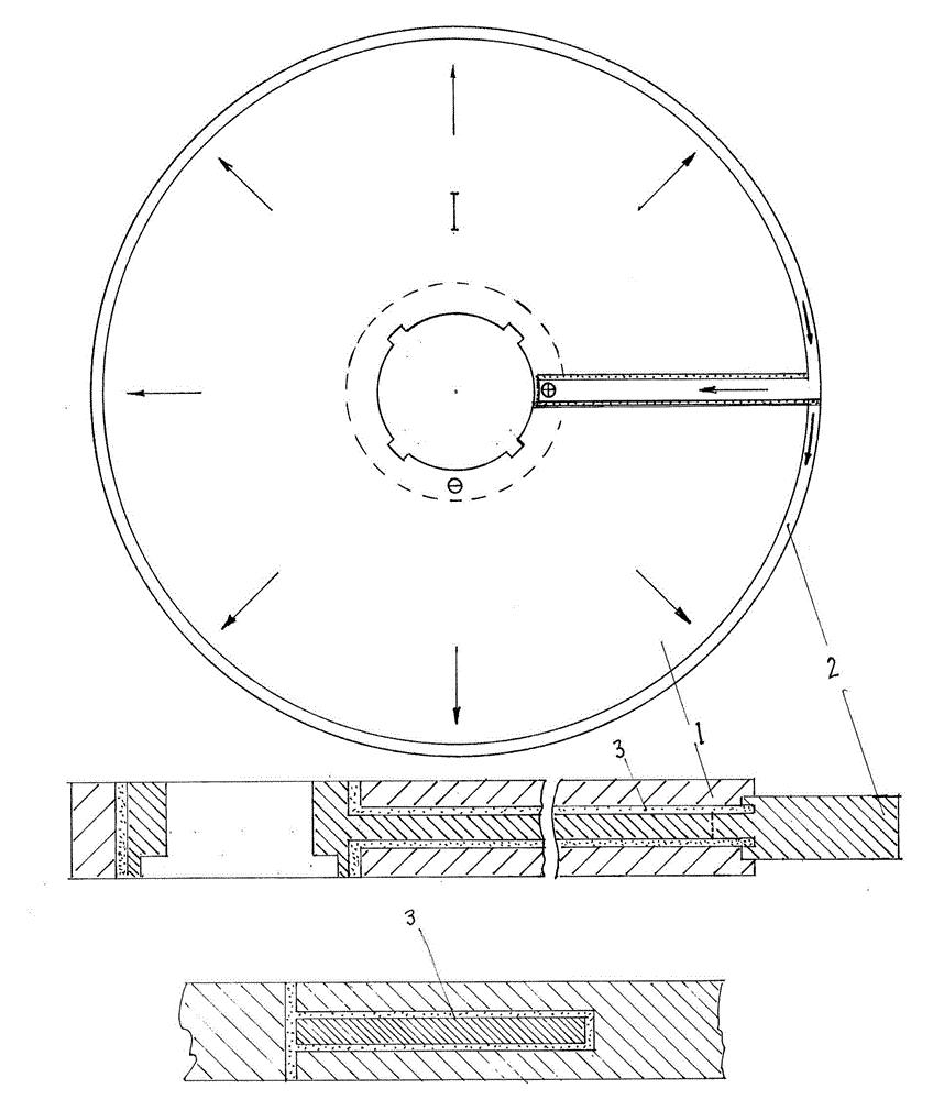 Disc type magnetism increasing DC generator