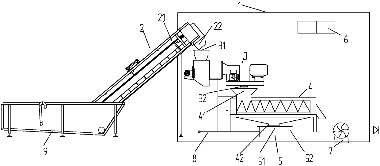 Low-temperature low-oxygen preprocessing method for making NFC pear juice