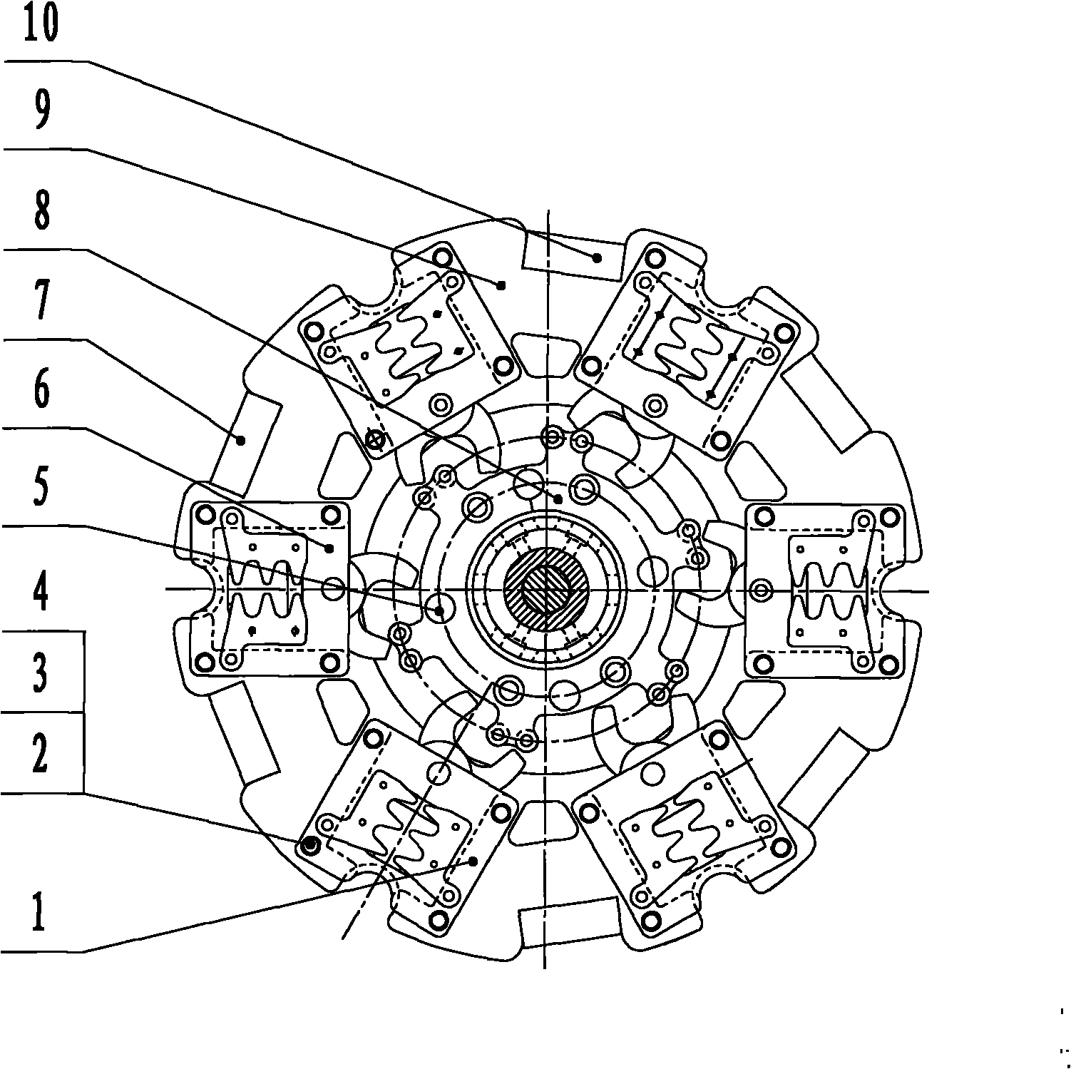 High-low shifting column change-over switch