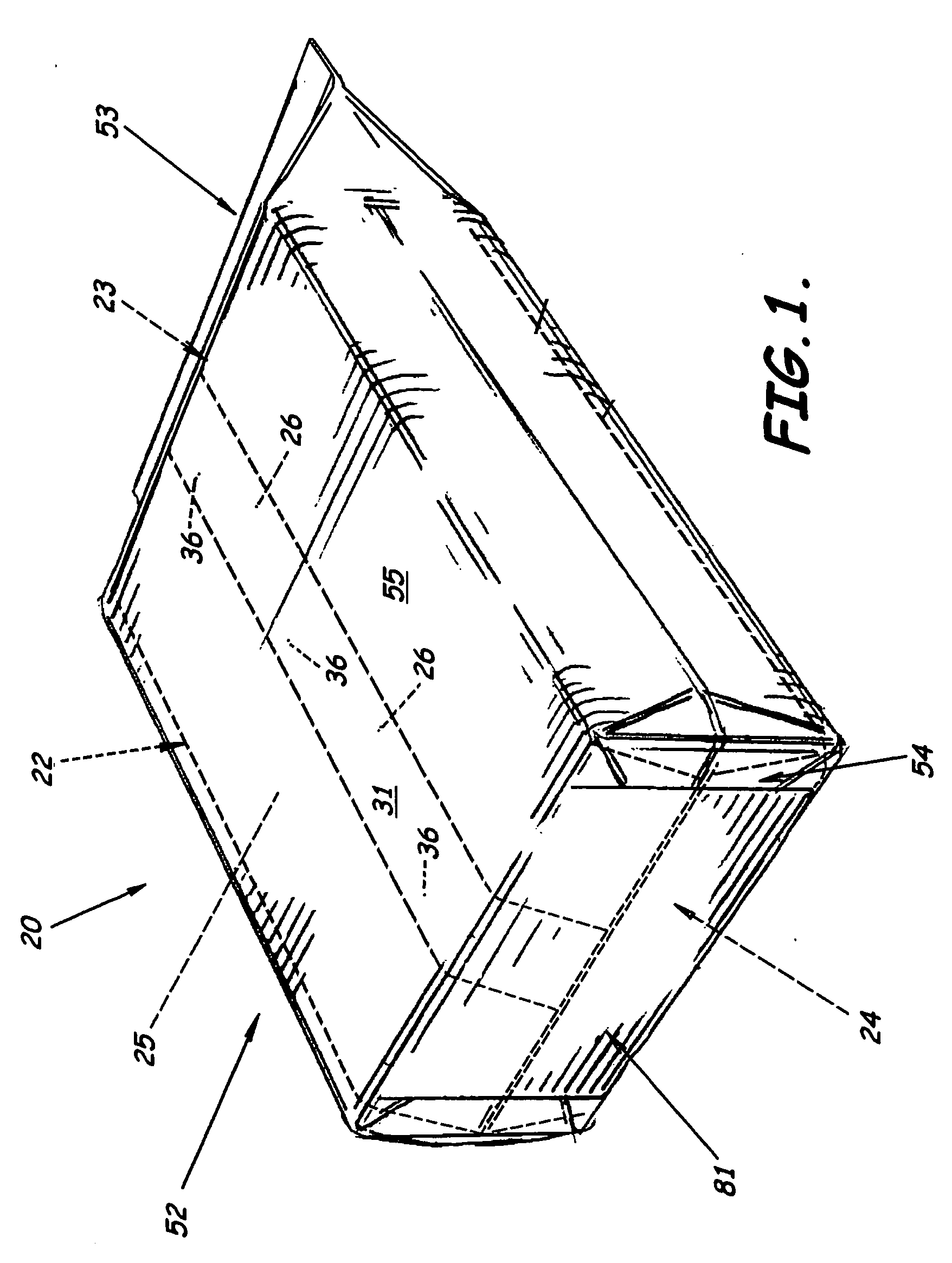 Method of forming a vented bag