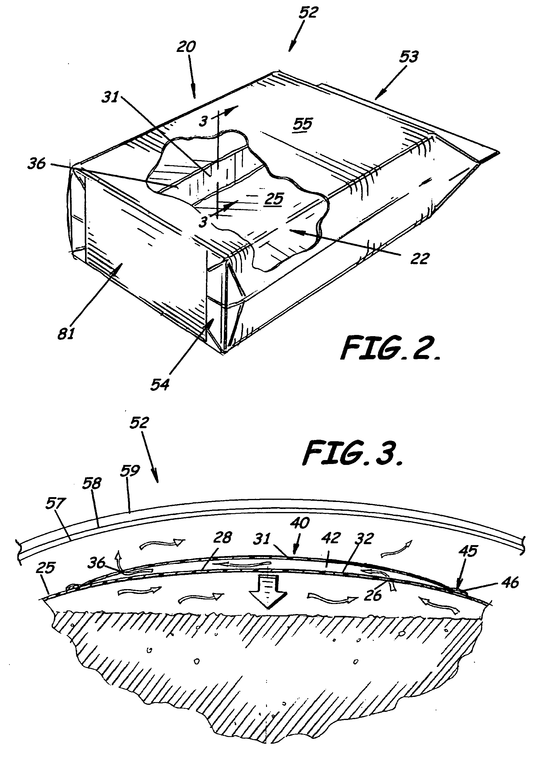 Method of forming a vented bag