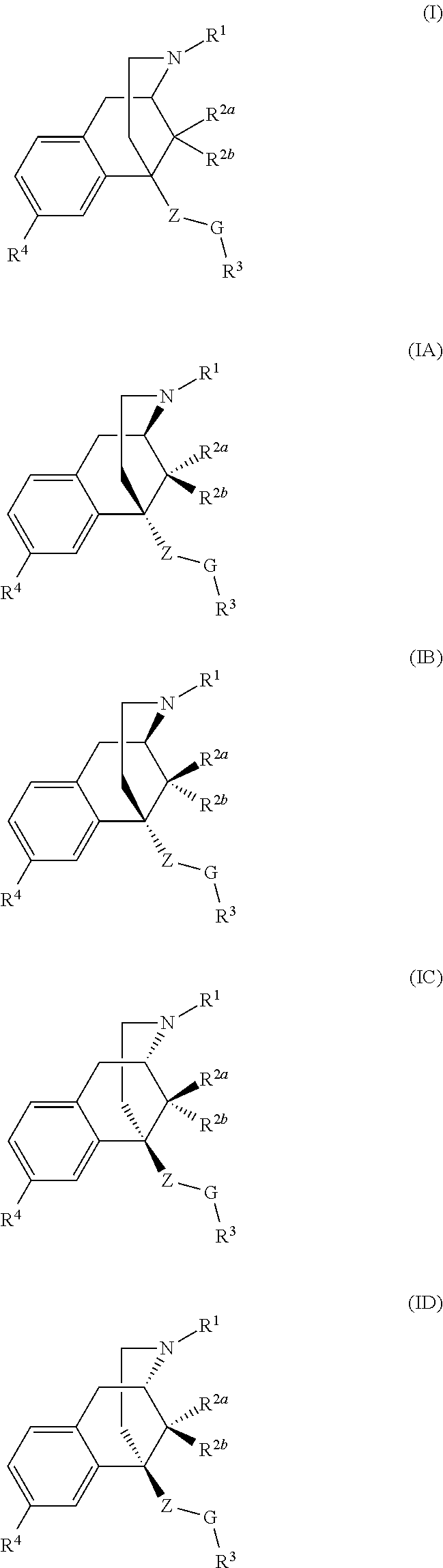 Benzomorphan compounds as opioid receptors modulators