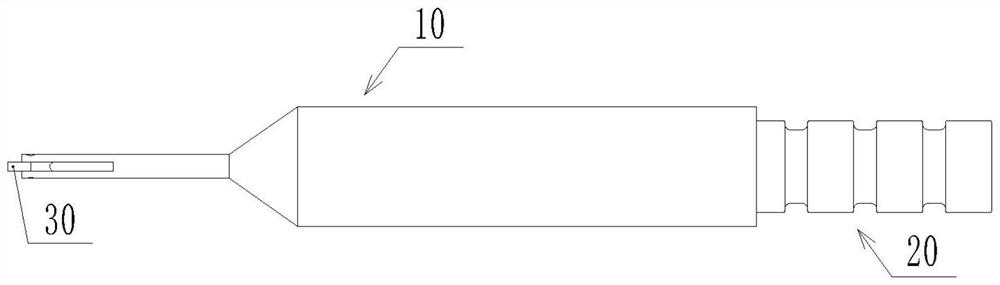 Indexable deburring cutter for inner wall cross orifice