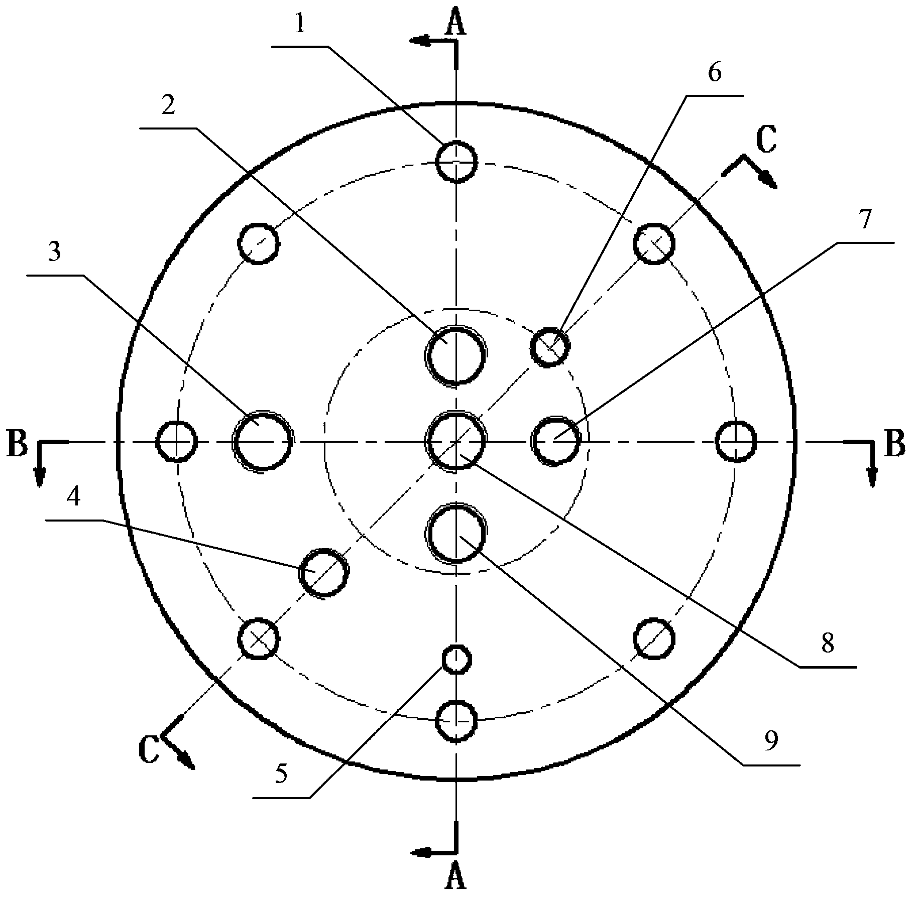 High temperature and high pressure dynamic electrochemical test and pH in situ monitoring experimental device