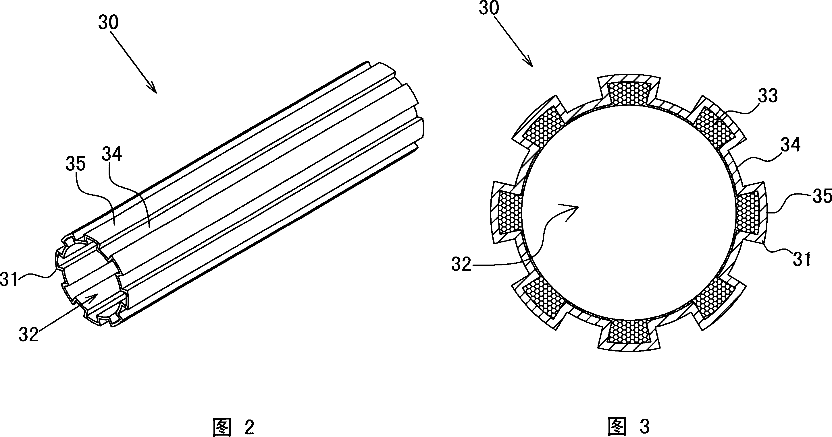 Heat pipe structure