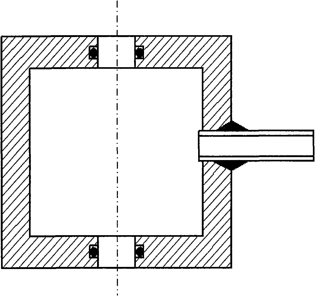 Crude oil dehydrating device combing electric field and centrifugal field