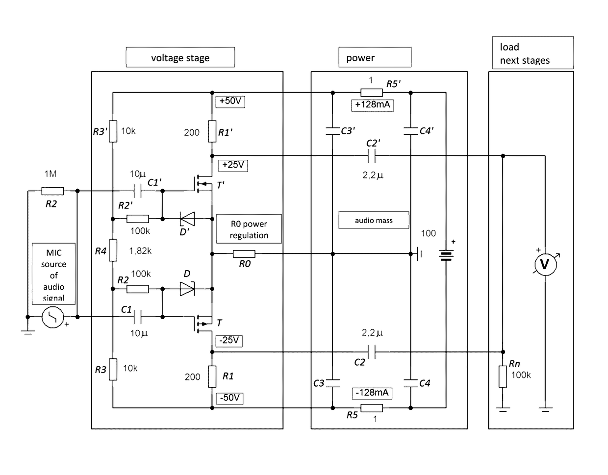 Electronic Preamplifier System