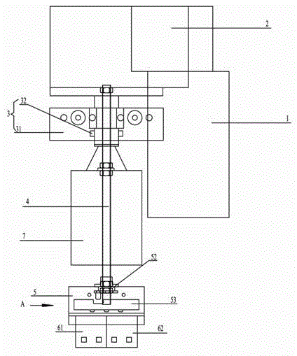 Anti-misoperation electric device for disconnecting switch for electrified railway contact net